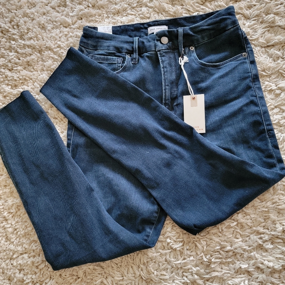 Good American Good Waist Crop 10/30